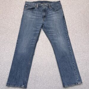 Levi's 569 Jeans Men's 35x29* Loose Straight Stone Wash Denim Stretch EUC